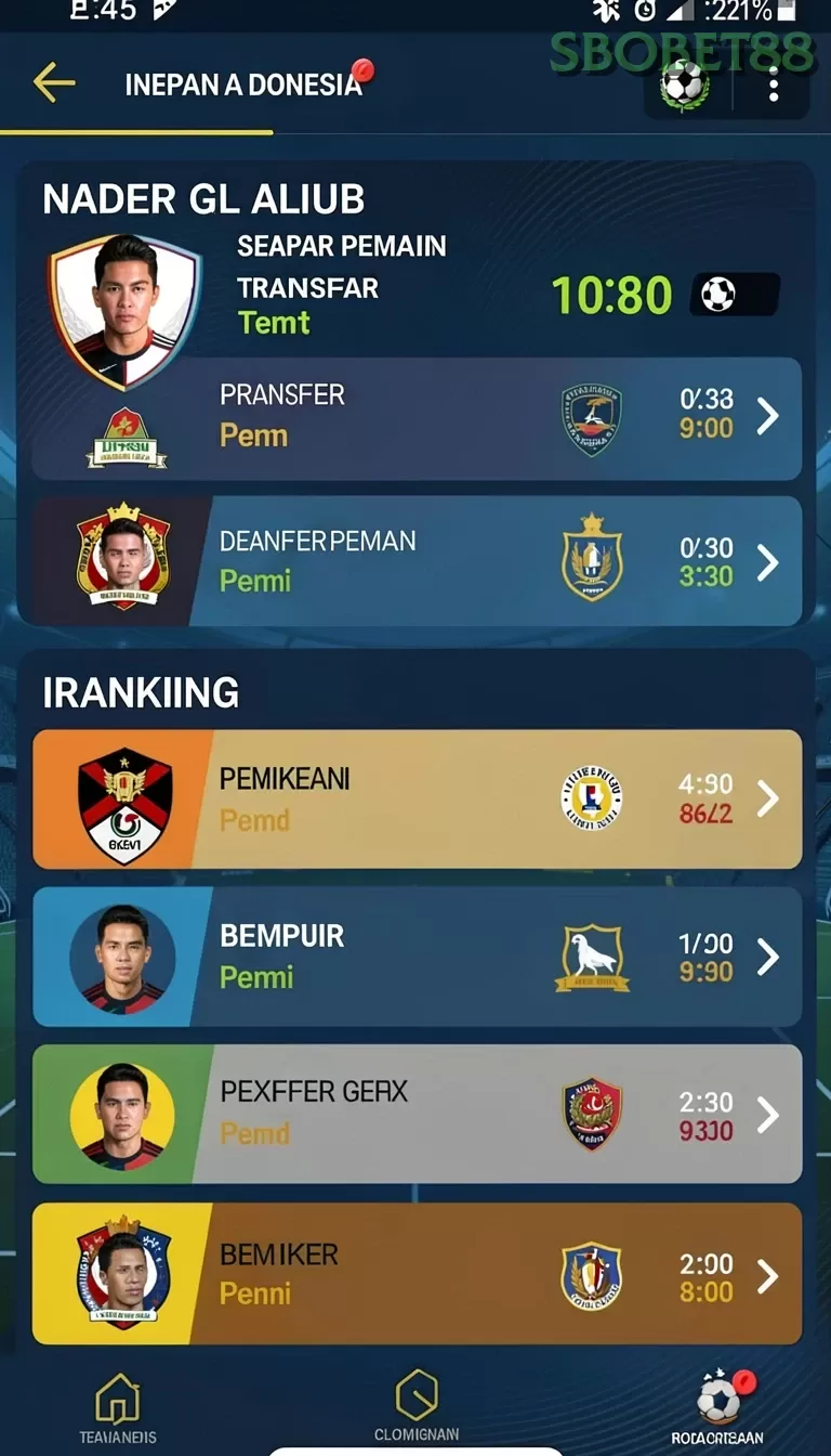 Cuplikan layar KEPO66 — aktivitas
