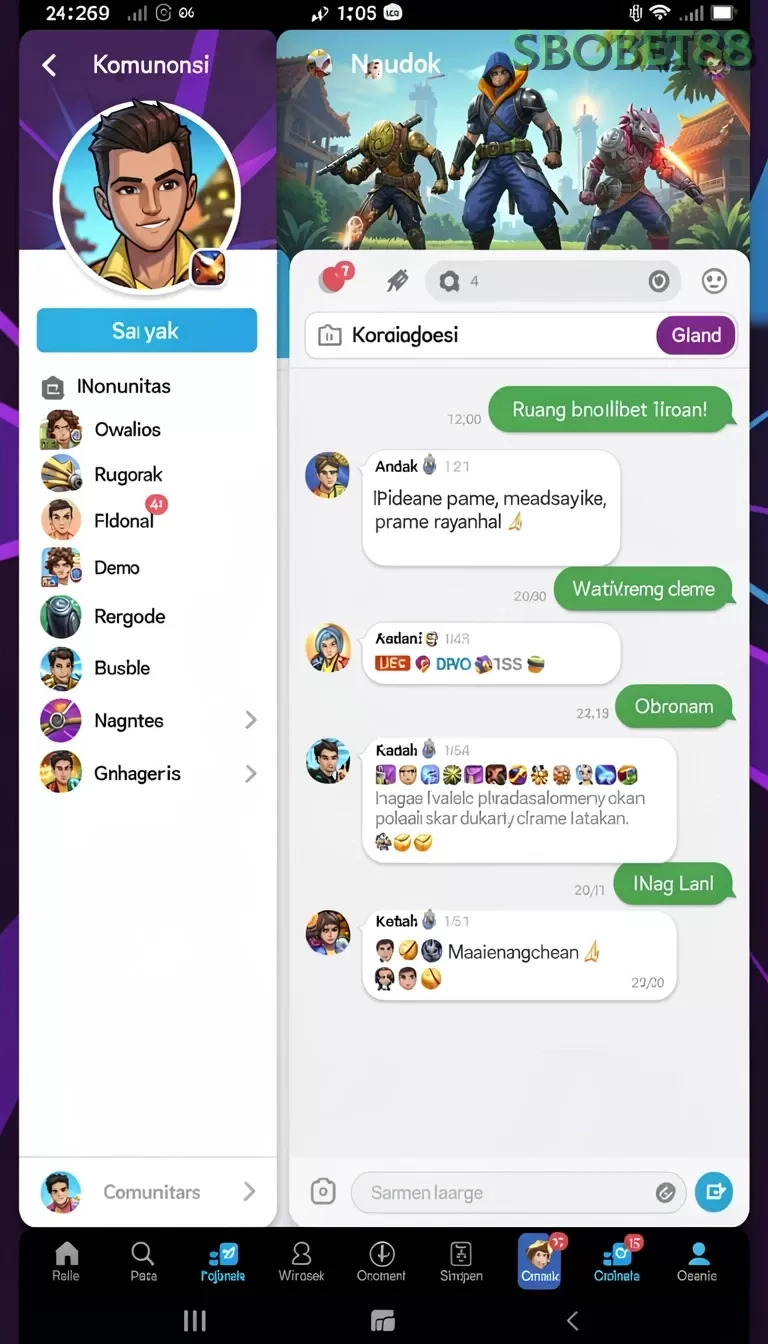 Cuplikan layar HT9 — halaman utama